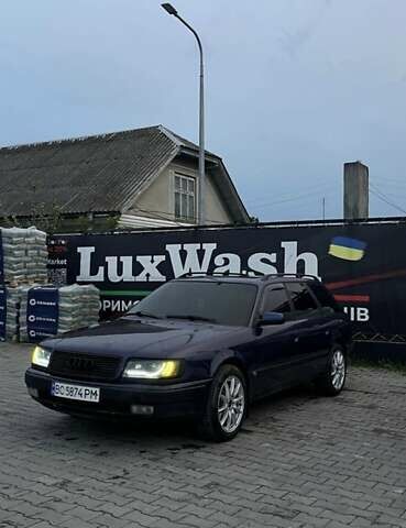 Фиолетовый Ауди 100, объемом двигателя 2.6 л и пробегом 340 тыс. км за 2800 $, фото 1 на Automoto.ua