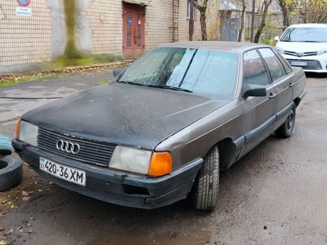 Коричневый Ауди 100, объемом двигателя 2 л и пробегом 1 тыс. км за 1000 $, фото 1 на Automoto.ua