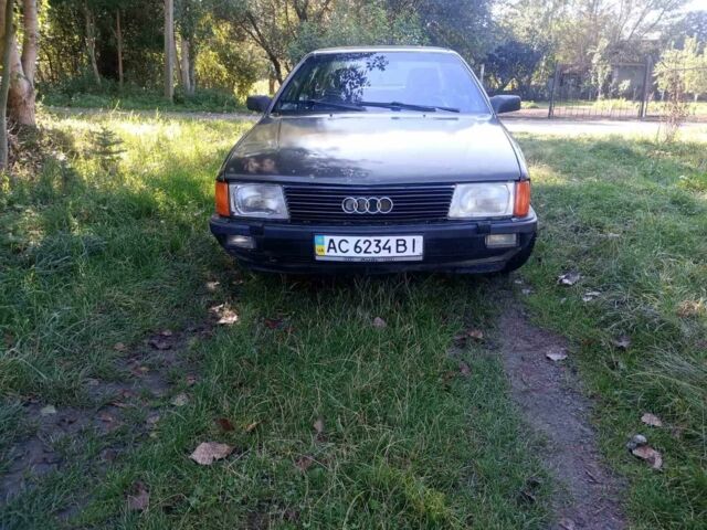 Коричневый Ауди 100, объемом двигателя 2.2 л и пробегом 400 тыс. км за 1200 $, фото 1 на Automoto.ua