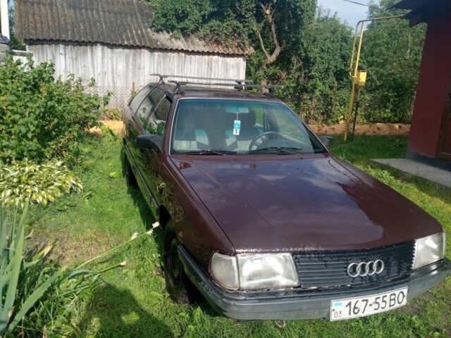 Коричневый Ауди 100, объемом двигателя 2 л и пробегом 300 тыс. км за 800 $, фото 1 на Automoto.ua