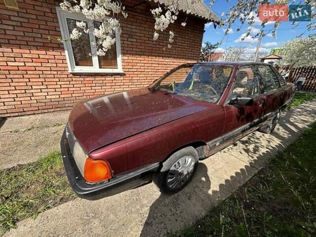 Червоний Ауді 100, об'ємом двигуна 1.8 л та пробігом 440 тис. км за 800 $, фото 1 на Automoto.ua