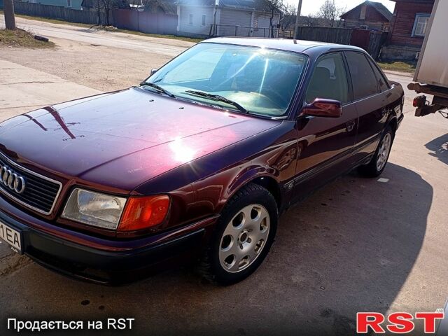 Красный Ауди 100, объемом двигателя 2.3 л и пробегом 412 тыс. км за 3000 $, фото 1 на Automoto.ua