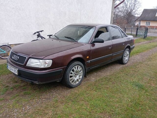 Красный Ауди 100, объемом двигателя 2 л и пробегом 400 тыс. км за 1650 $, фото 1 на Automoto.ua