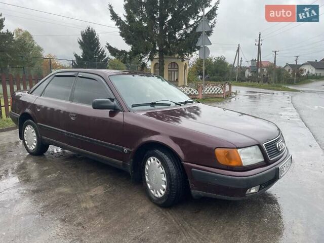Червоний Ауді 100, об'ємом двигуна 2.31 л та пробігом 600 тис. км за 3000 $, фото 1 на Automoto.ua