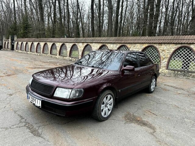 Червоний Ауді 100, об'ємом двигуна 2.8 л та пробігом 350 тис. км за 2500 $, фото 1 на Automoto.ua
