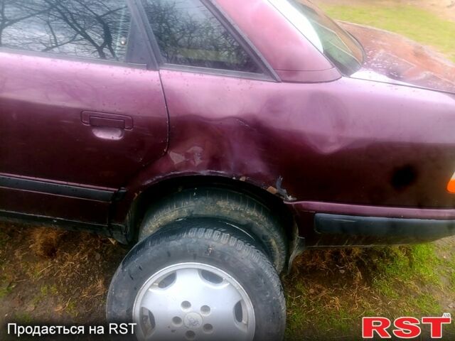 Червоний Ауді 100, об'ємом двигуна 2 л та пробігом 328 тис. км за 1499 $, фото 1 на Automoto.ua