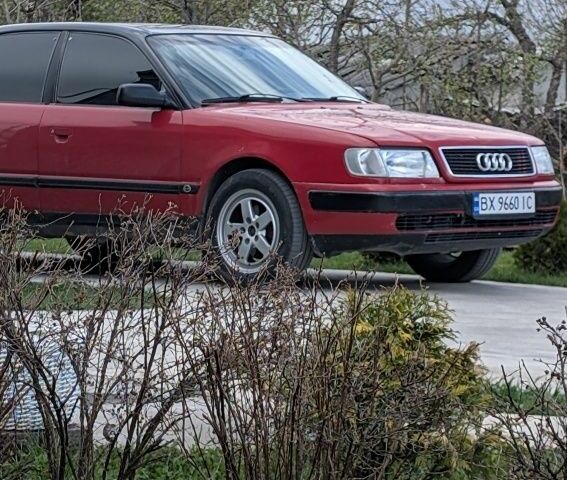 Красный Ауди 100, объемом двигателя 2.3 л и пробегом 5 тыс. км за 1800 $, фото 1 на Automoto.ua