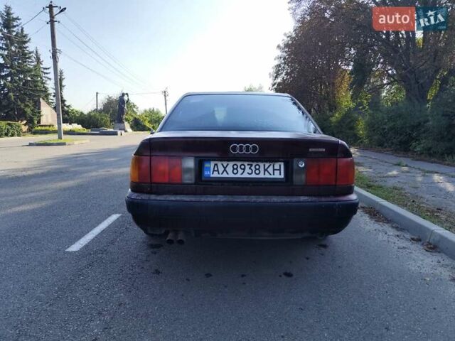 Червоний Ауді 100, об'ємом двигуна 2.6 л та пробігом 200 тис. км за 1600 $, фото 1 на Automoto.ua