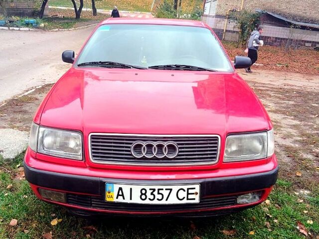 Червоний Ауді 100, об'ємом двигуна 2 л та пробігом 0 тис. км за 1600 $, фото 1 на Automoto.ua