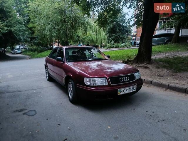 Красный Ауди 100, объемом двигателя 2.28 л и пробегом 3 тыс. км за 2300 $, фото 1 на Automoto.ua