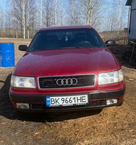 Червоний Ауді 100, об'ємом двигуна 2.6 л та пробігом 319 тис. км за 2800 $, фото 1 на Automoto.ua