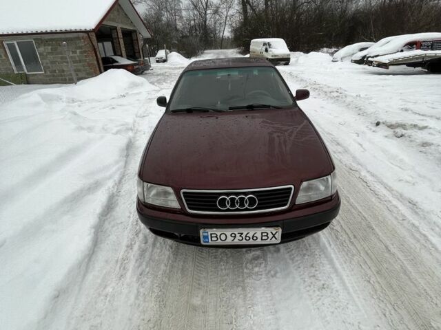 Красный Ауди 100, объемом двигателя 2.3 л и пробегом 360 тыс. км за 2100 $, фото 1 на Automoto.ua
