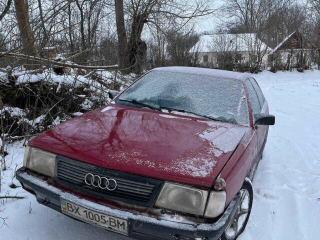 Червоний Ауді 100, об'ємом двигуна 2.3 л та пробігом 300 тис. км за 1000 $, фото 1 на Automoto.ua