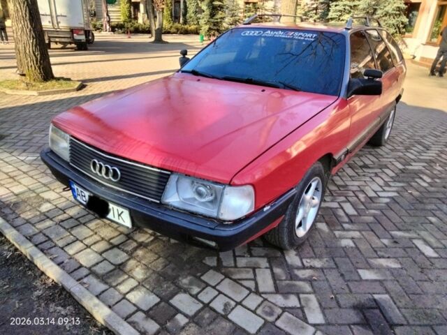 Червоний Ауді 100, об'ємом двигуна 2.3 л та пробігом 626 тис. км за 2400 $, фото 1 на Automoto.ua