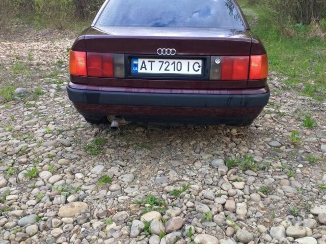 Червоний Ауді 100, об'ємом двигуна 2.5 л та пробігом 330 тис. км за 2143 $, фото 1 на Automoto.ua