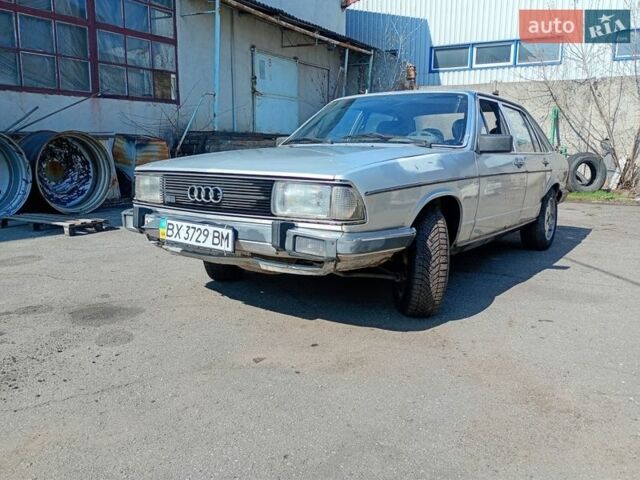 Серый Ауди 100, объемом двигателя 2.2 л и пробегом 280 тыс. км за 800 $, фото 1 на Automoto.ua