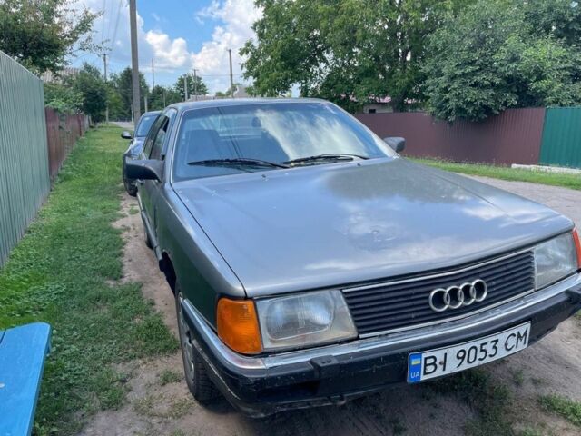 Серый Ауди 100, объемом двигателя 2 л и пробегом 300 тыс. км за 647 $, фото 1 на Automoto.ua