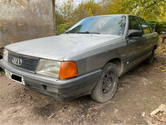 Серый Ауди 100, объемом двигателя 2.2 л и пробегом 307 тыс. км за 1600 $, фото 1 на Automoto.ua