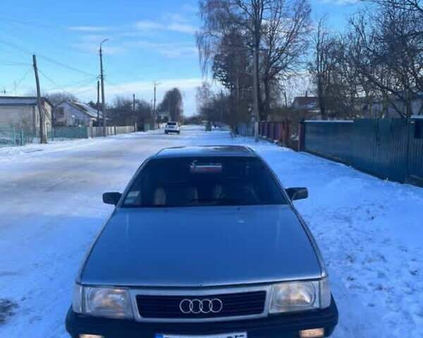 Сірий Ауді 100, об'ємом двигуна 2.2 л та пробігом 100 тис. км за 1200 $, фото 1 на Automoto.ua
