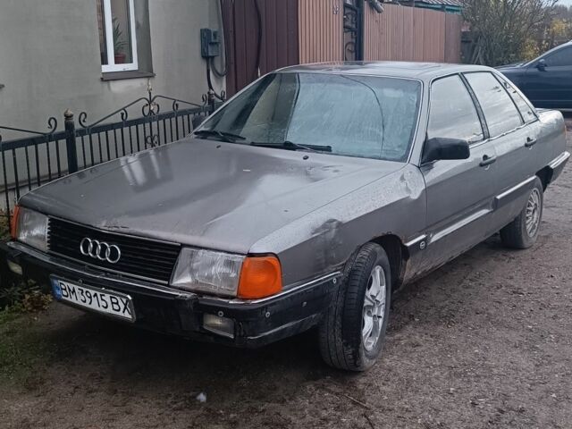 Серый Ауди 100, объемом двигателя 2.2 л и пробегом 1 тыс. км за 1000 $, фото 1 на Automoto.ua