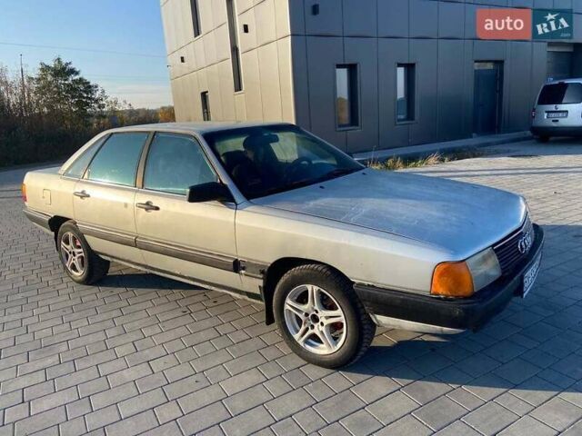 Серый Ауди 100, объемом двигателя 2 л и пробегом 382 тыс. км за 850 $, фото 1 на Automoto.ua