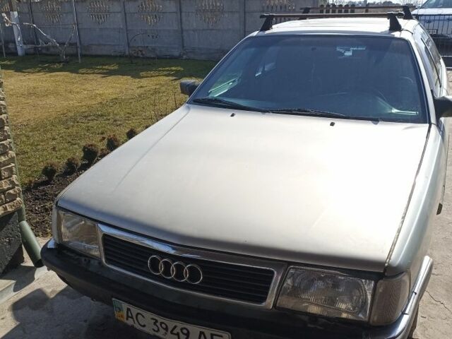 Серый Ауди 100, объемом двигателя 2.3 л и пробегом 499 тыс. км за 1400 $, фото 1 на Automoto.ua