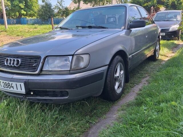 Сірий Ауді 100, об'ємом двигуна 2.3 л та пробігом 450 тис. км за 1700 $, фото 1 на Automoto.ua