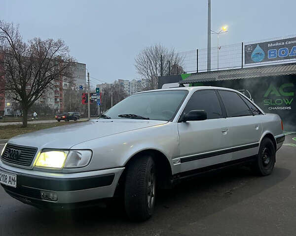 Сірий Ауді 100, об'ємом двигуна 1.98 л та пробігом 350 тис. км за 1950 $, фото 1 на Automoto.ua