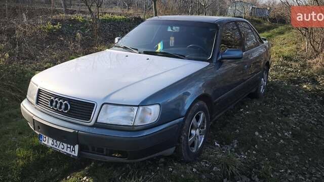Серый Ауди 100, объемом двигателя 2.8 л и пробегом 440 тыс. км за 2900 $, фото 1 на Automoto.ua