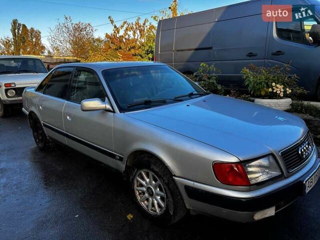 Серый Ауди 100, объемом двигателя 2.8 л и пробегом 380 тыс. км за 2000 $, фото 1 на Automoto.ua