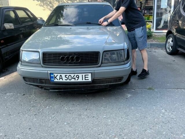 Сірий Ауді 100, об'ємом двигуна 2.3 л та пробігом 220 тис. км за 1700 $, фото 1 на Automoto.ua