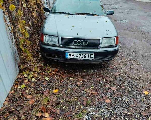 Серый Ауди 100, объемом двигателя 2.8 л и пробегом 333 тыс. км за 1400 $, фото 1 на Automoto.ua