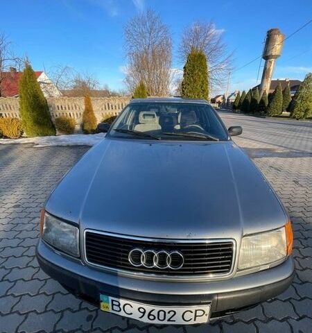 Серый Ауди 100, объемом двигателя 2.2 л и пробегом 300 тыс. км за 1450 $, фото 1 на Automoto.ua