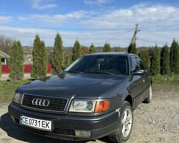 Серый Ауди 100, объемом двигателя 2.3 л и пробегом 370 тыс. км за 2000 $, фото 1 на Automoto.ua