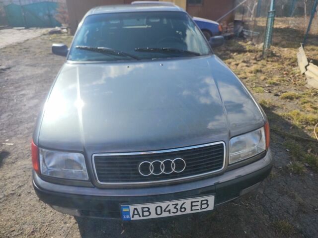 Серый Ауди 100, объемом двигателя 2.3 л и пробегом 414 тыс. км за 2700 $, фото 1 на Automoto.ua