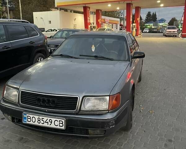 Серый Ауди 100, объемом двигателя 2.6 л и пробегом 418 тыс. км за 1400 $, фото 1 на Automoto.ua