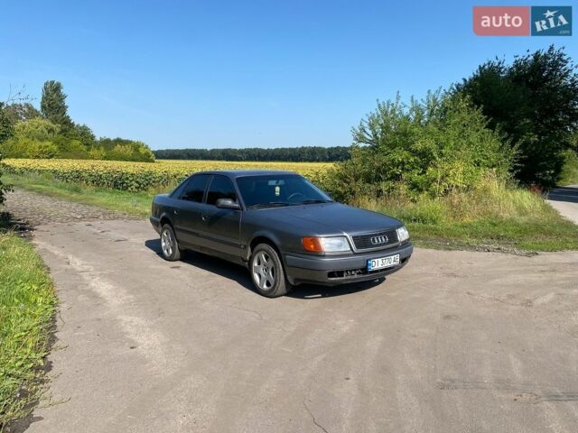 Сірий Ауді 100, об'ємом двигуна 2.31 л та пробігом 400 тис. км за 2100 $, фото 1 на Automoto.ua