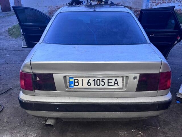 Серый Ауди 100, объемом двигателя 2.8 л и пробегом 400 тыс. км за 1200 $, фото 1 на Automoto.ua