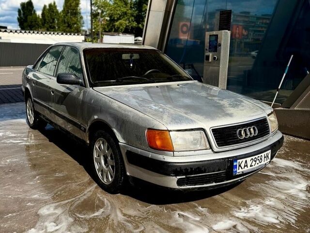 Сірий Ауді 100, об'ємом двигуна 2.3 л та пробігом 330 тис. км за 1500 $, фото 1 на Automoto.ua