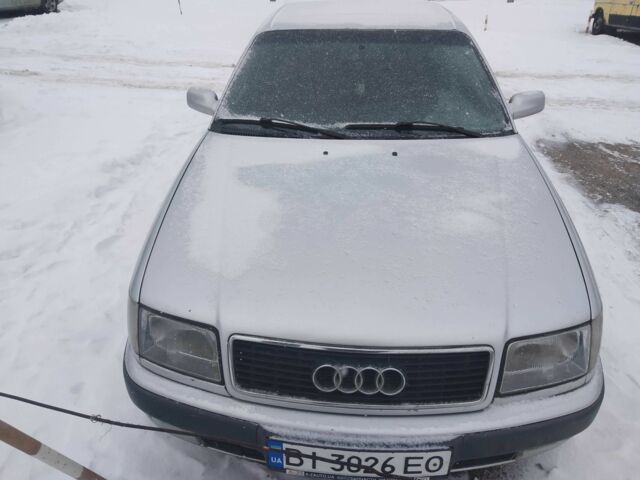 Серый Ауди 100, объемом двигателя 2.6 л и пробегом 349 тыс. км за 3000 $, фото 1 на Automoto.ua