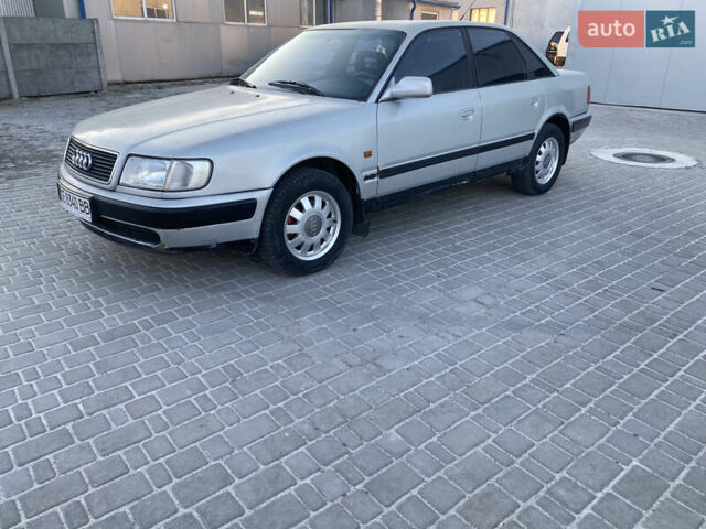 Серый Ауди 100, объемом двигателя 2.5 л и пробегом 450 тыс. км за 3100 $, фото 1 на Automoto.ua