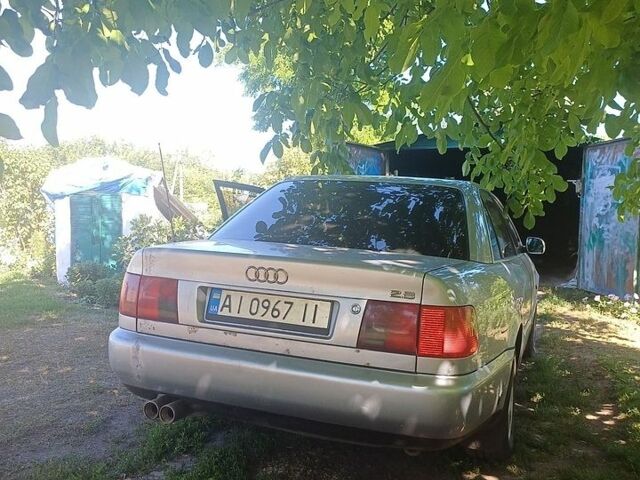 Сірий Ауді 100, об'ємом двигуна 2.8 л та пробігом 362 тис. км за 1100 $, фото 1 на Automoto.ua