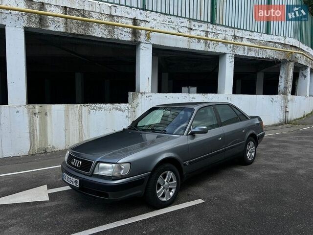 Серый Ауди 100, объемом двигателя 2.8 л и пробегом 330 тыс. км за 2650 $, фото 1 на Automoto.ua