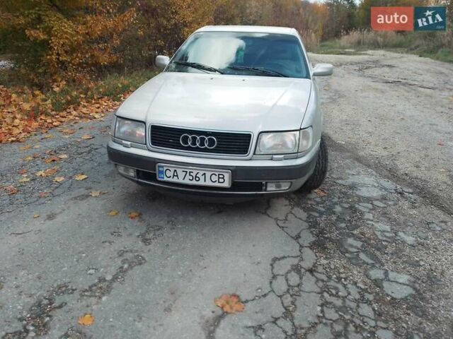 Сірий Ауді 100, об'ємом двигуна 2.8 л та пробігом 330 тис. км за 2700 $, фото 1 на Automoto.ua