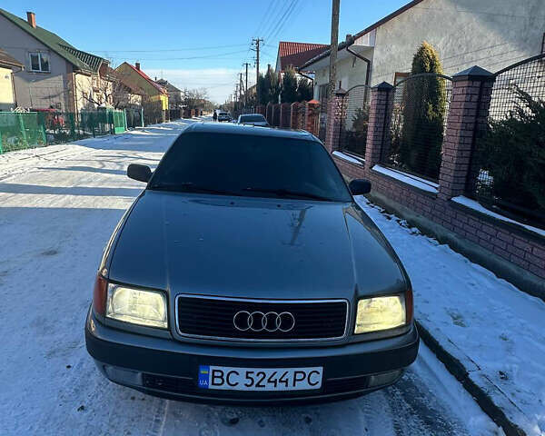 Серый Ауди 100, объемом двигателя 2.8 л и пробегом 425 тыс. км за 3200 $, фото 1 на Automoto.ua