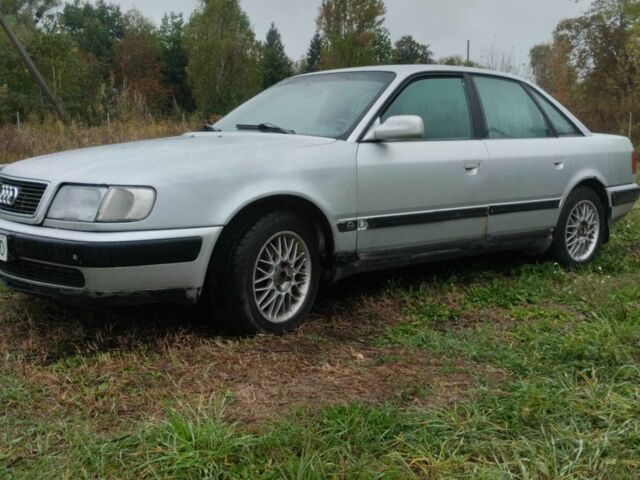 Сірий Ауді 100, об'ємом двигуна 2.8 л та пробігом 3 тис. км за 1500 $, фото 1 на Automoto.ua