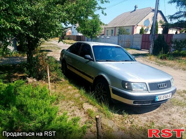 Серый Ауди 100, объемом двигателя 2 л и пробегом 350 тыс. км за 2300 $, фото 1 на Automoto.ua
