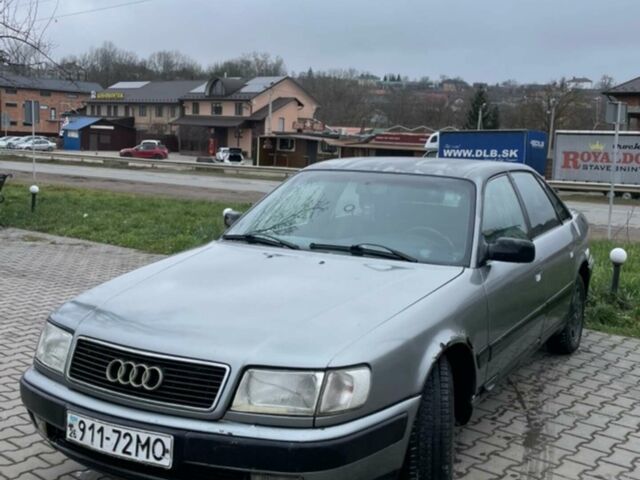 Серый Ауди 100, объемом двигателя 2.6 л и пробегом 422 тыс. км за 2100 $, фото 1 на Automoto.ua
