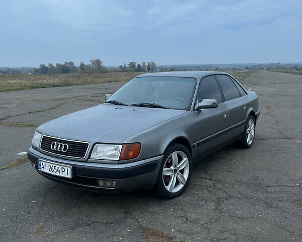 Серый Ауди 100, объемом двигателя 2.6 л и пробегом 430 тыс. км за 2700 $, фото 1 на Automoto.ua