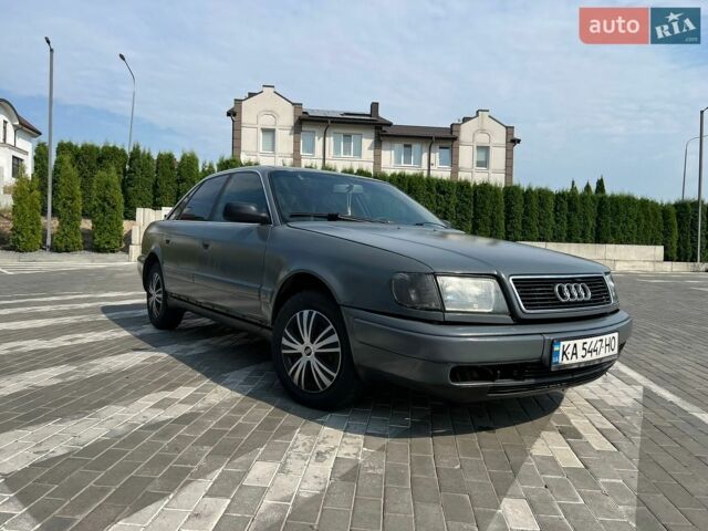 Сірий Ауді 100, об'ємом двигуна 2.6 л та пробігом 350 тис. км за 1400 $, фото 1 на Automoto.ua